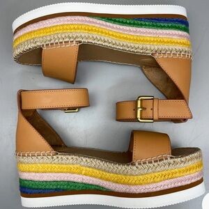 See By Chloe Multicolor Espadrille Sandals